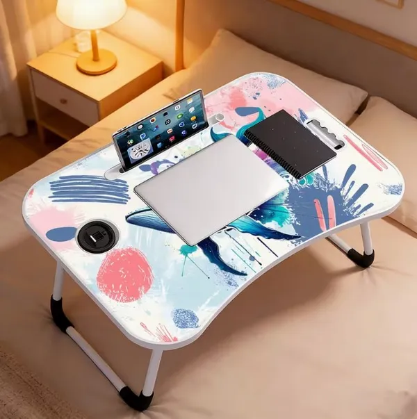 Portable_Laptop_Bed_Table_With_Foldable_Legs_-_Whale_Art_Design_(60Cm)
