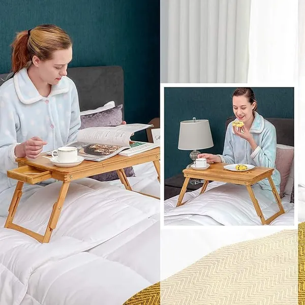 Bamboo_Laptop_Bed_Tray_With_Adjustable_Legs_And_Drawer