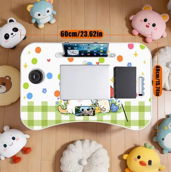Kids_Portable_Lap_Desk_With_Foldable_Legs_-_Cute_Animal_Print_Study_Table_For_Bed_(60Cm)