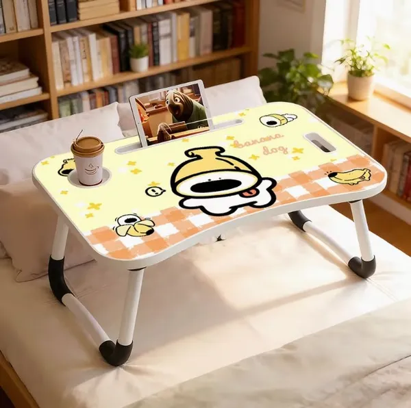 Portable_Foldable_Lap_Desk_With_Cartoon_Design_-_Multipurpose_Bed_Study_Table
