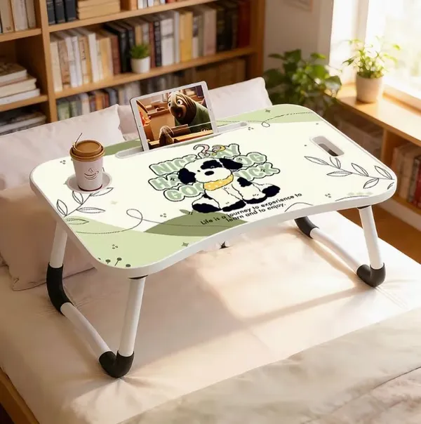 Portable_Laptop_Desk_With_Tablet_Holder_And_Cup_Holder_-_Folding_Bed_Table_For_Study_And_Work