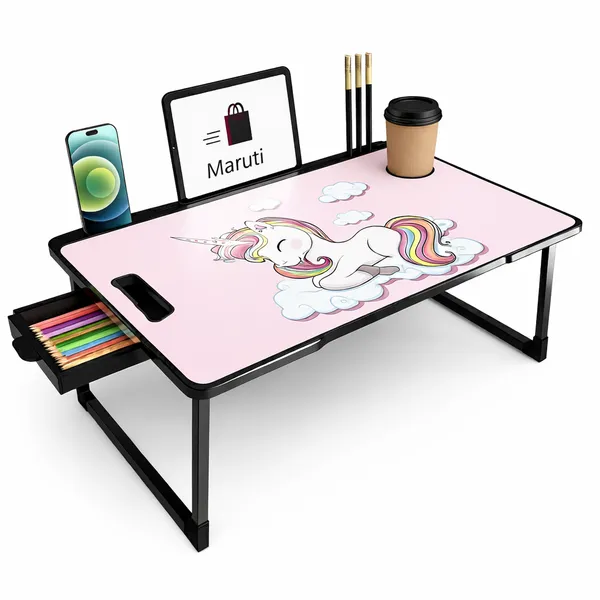 Portable_Foldable_Laptop_Table_With_Unicorn_Design_-_Multi-Purpose_Study_Desk_With_Storage_Organizer