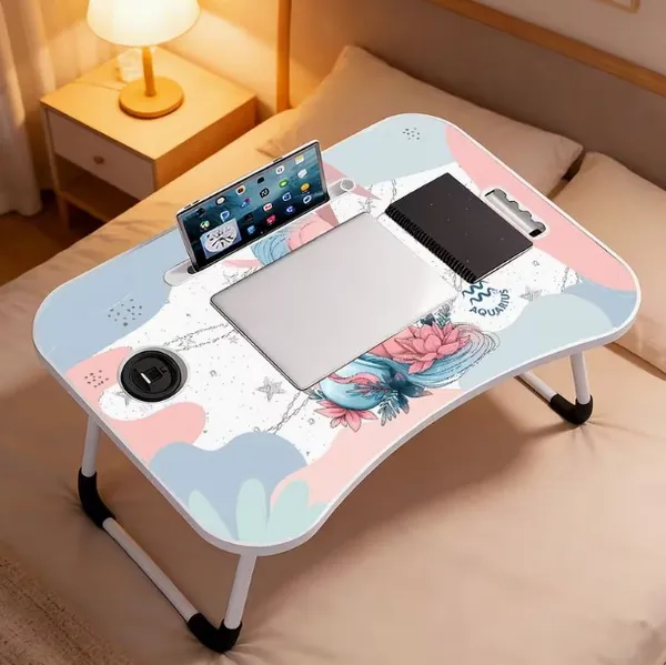 Foldable_Lap_Desk_With_Cup_Holder_And_Tablet_Slot