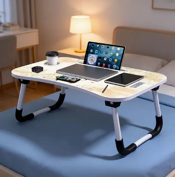 Portable_Folding_Laptop_Bed_Table_With_Floral_Design