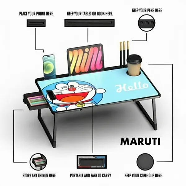 Maruti_Multipurpose_Foldable_Laptop_Table_With_Doraemon_Design_-_Portable_Study_Desk_With_Storage