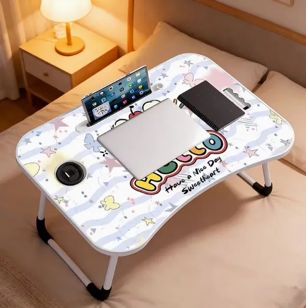 Portable_Laptop_Desk_With_Cup_Holder_-_Cute_Dog_Design