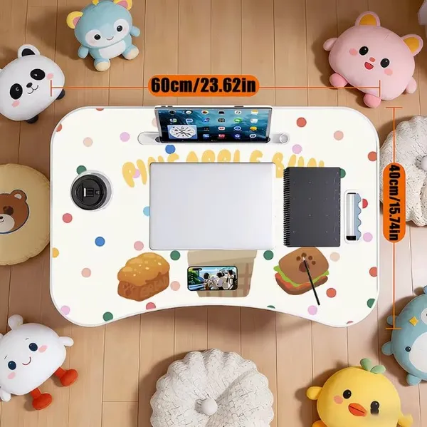Portable_Foldable_Laptop_Bed_Table_With_Cartoon_Design