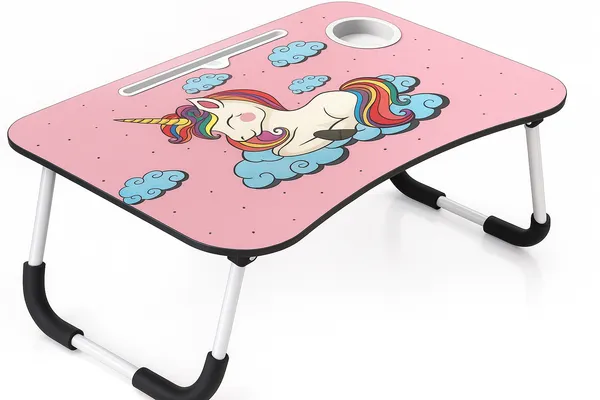 Kids_Foldable_Lap_Desk_With_Unicorn_Design_-_Portable_Study_Table_With_Cup_Holder
