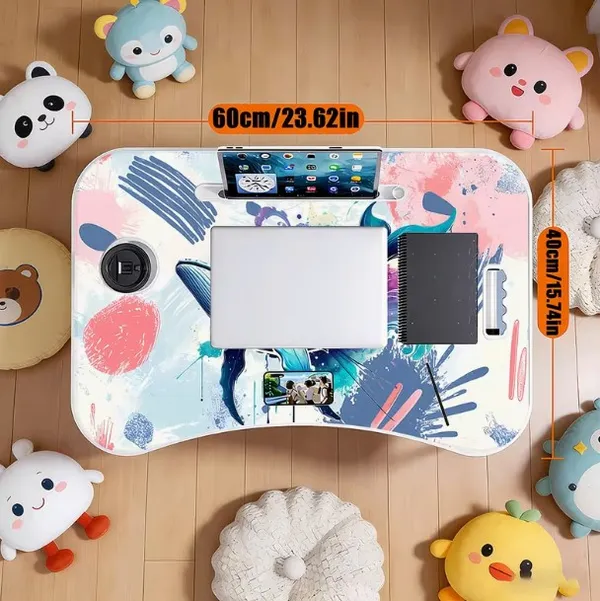 Portable_Laptop_Bed_Table_With_Foldable_Legs_-_Whale_Art_Design_(60Cm)