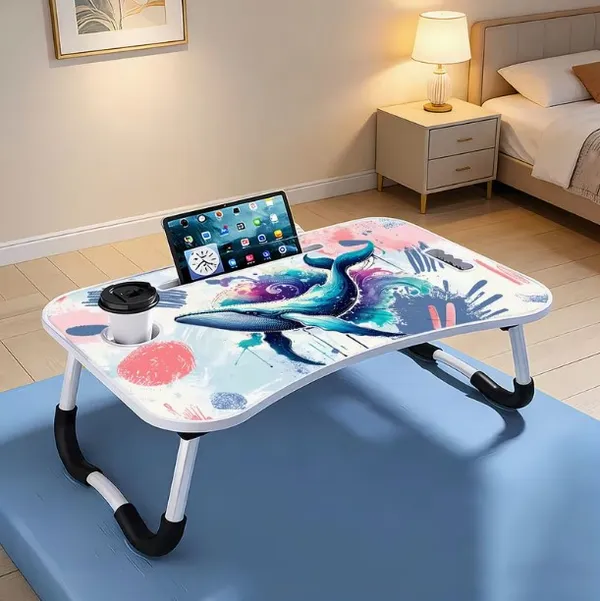 Foldable_Laptop_Bed_Table_With_Abstract_Art_Design