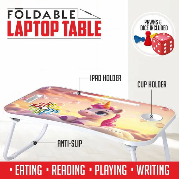 Foldable_Multipurpose_Study_Table_With_Unicorn_Design_For_Kids