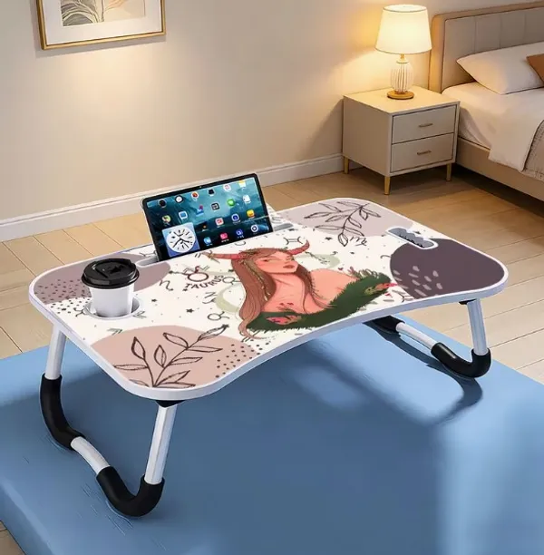 Portable_Foldable_Lap_Desk_With_Cup_Holder_And_Tablet_Slot_-_Decorative_Printed_Study_Table_For_Bed