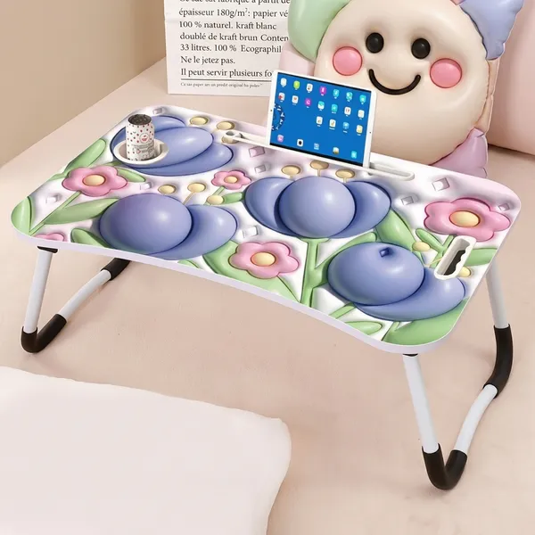 Portable_Folding_Laptop_Table_With_Floral_Design