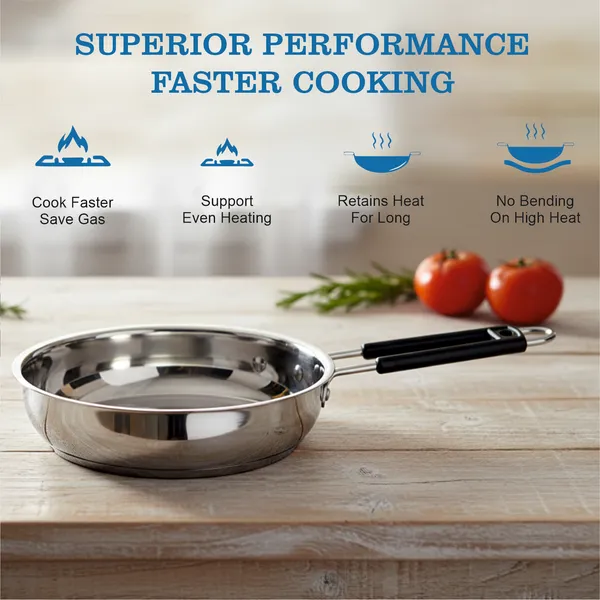 CutTales_Stainless_Steel_Fry_Pan,_Induction_Compatible_Heavy_Bottom_Cookware_for_Frying_&_Saut�ing