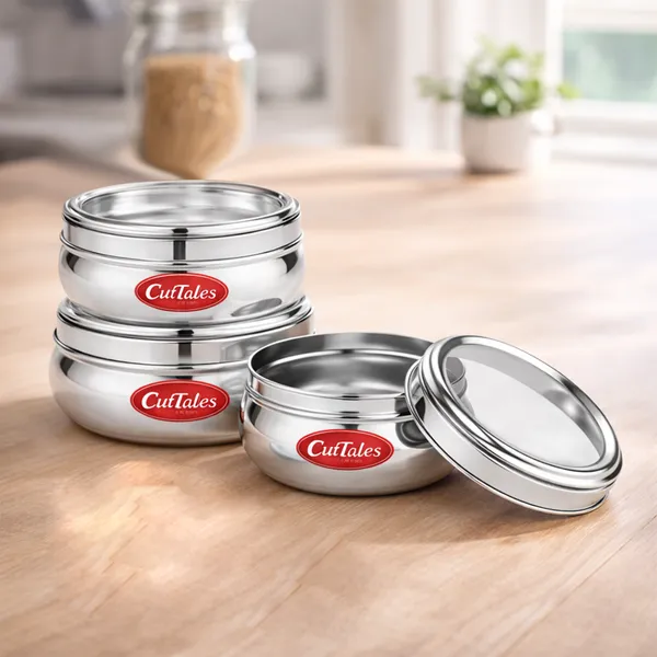 CutTales_Stainless_Steel_Storage_Container_Set_of_3,_Food_Grade_Kitchen_Storage_Boxes_with_Lids