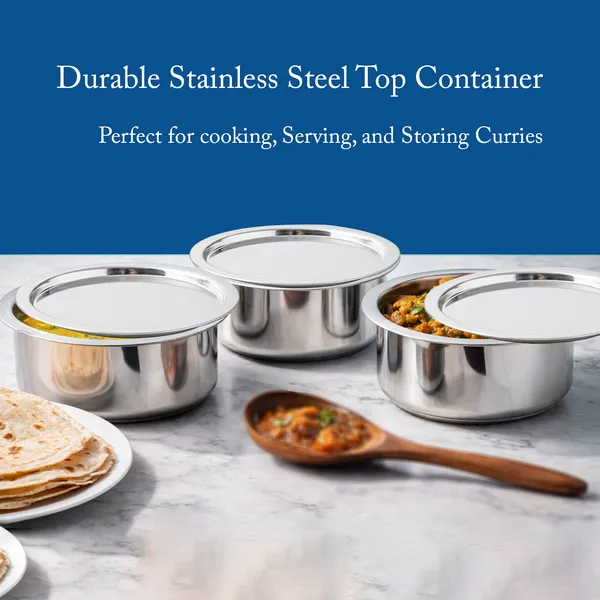 CutTales_Stainless_Steel_Patiala_Tope_with_Lid,_Multipurpose_Cooking_Pot_for_Daily_Kitchen_Use