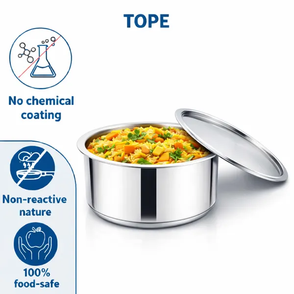 CutTales_Stainless_Steel_Patiala_Tope_with_Lid,_Multipurpose_Cooking_Pot_for_Daily_Kitchen_Use
