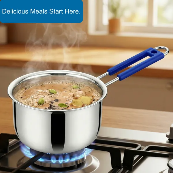 CutTales_Premium_Stainless_Steel_Sauce_Pan,_Multipurpose_Kitchen_Cookware_with_Strong_Handle_(1.5_Ltr)