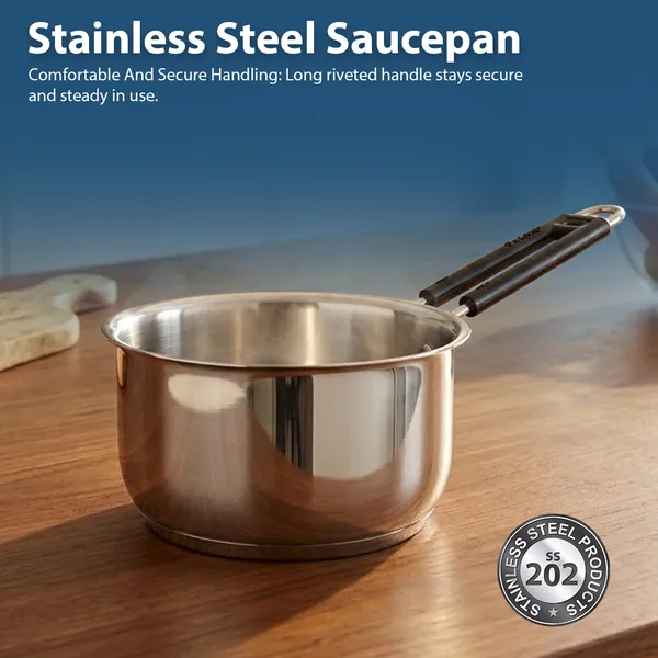 CutTales_Stainless_Steel_Sauce_Pan_Set_of_2,_Induction_Compatible_Cookware_for_Boiling_&_Cooking
