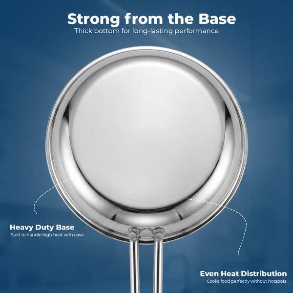 CutTales_Tri-Ply_Stainless_Steel_Fry_Pan,_Induction_Base_Cookware_for_Healthy_Oil-Free_Cooking