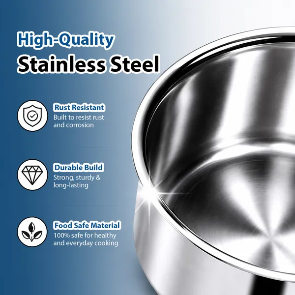 CutTales_3_Piece_Triply_Stainless_Steel_Cookware_Set_with_Fry_Pan,_Saucepan_&_Kadai_with_Lid