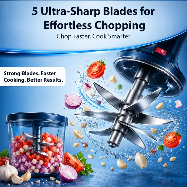 CutTales_Manual_Hand_Press_Bingo_Push_Chopper_with_5_Blades_for_Effortless_Chopping_Vegetables_&_Fruits_(Assorted,_1100_ml,_Plastic)