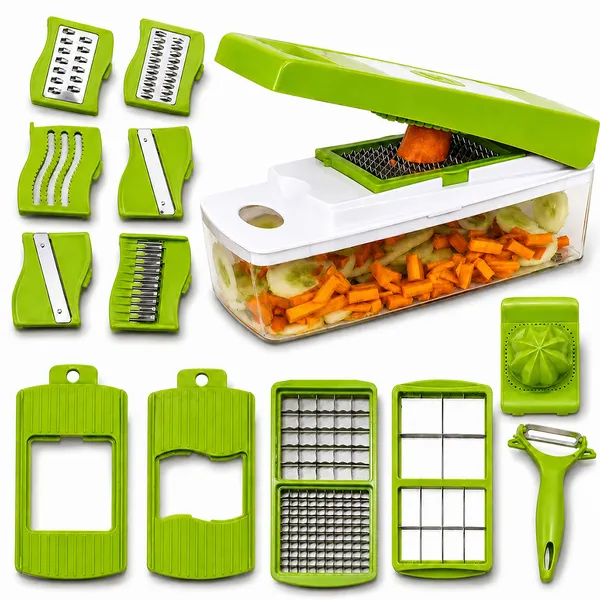 CutTales_Plastic,_Stainless_Steel_Multipurpose_Vegetable_&_Fruit_Chopper_12-in-1_Multipurpose_Chopper_