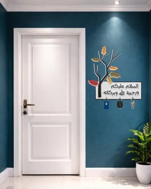 Key_Holder_Assalamualaikum_Calligraphy_Wall_Decor