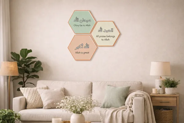 Elegant_Honeybee_Design_Mdf_Wall_Art_Set_Of_3