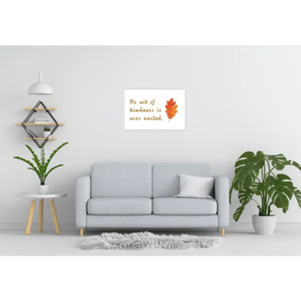 No_Act_Of_Kindness_Is_Ever_Wasted_Motivational_Mdf_Wooden_Wall_Hanging
