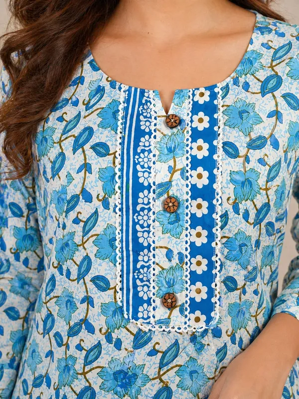 Azure_Bloom_Floral_Printed_Cotton_Kurta_Palazzo_Set_by_Nuvest
