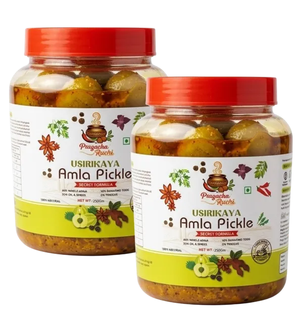 Usirikaya_Amla_Pickle_Pack_Of_2_|_250_Gm_Each