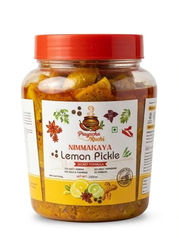 Nimmakaya_Lemon_Pickle_Pack_Of_2_|_250_Gm_Each