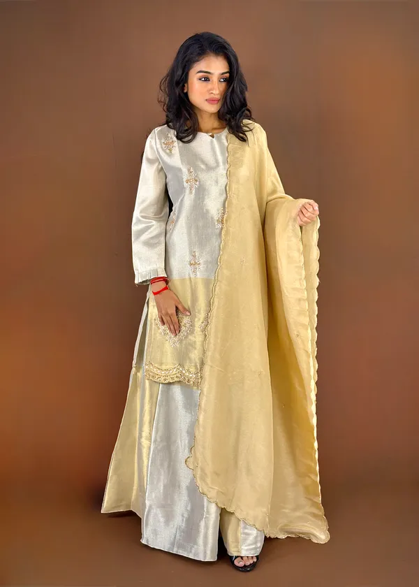 Elegant_Pastel_Silk_Kurta_Sharara_Set_With_Golden_Embroidery