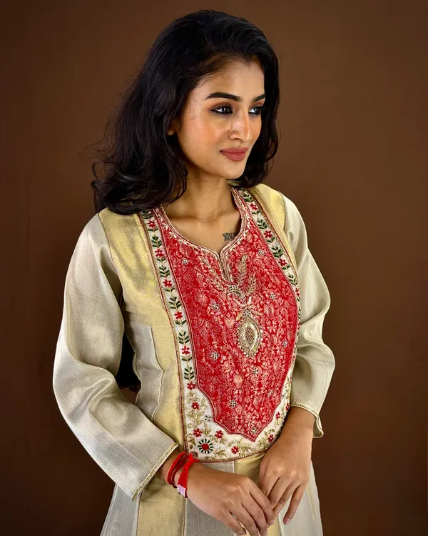 Elegant_Cream_And_Red_Embroidered_Anarkali_Suit_Set