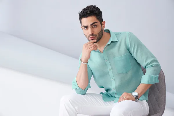 Green_Premium_Organic_Linen_Relaxed_Fit_Shirt_For_Men