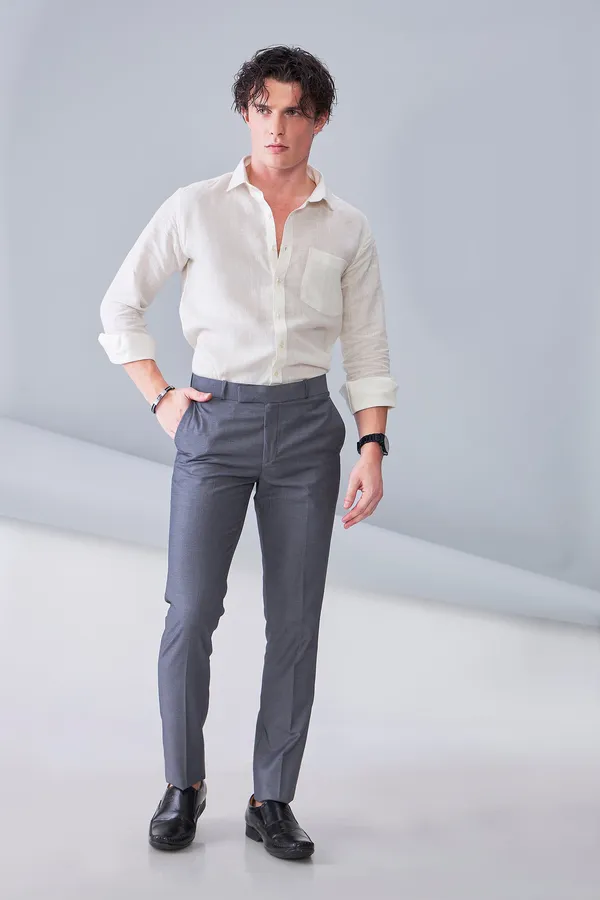 Cream_Premium_Organic_Linen_Relaxed_Fit_Shirt_For_Men
