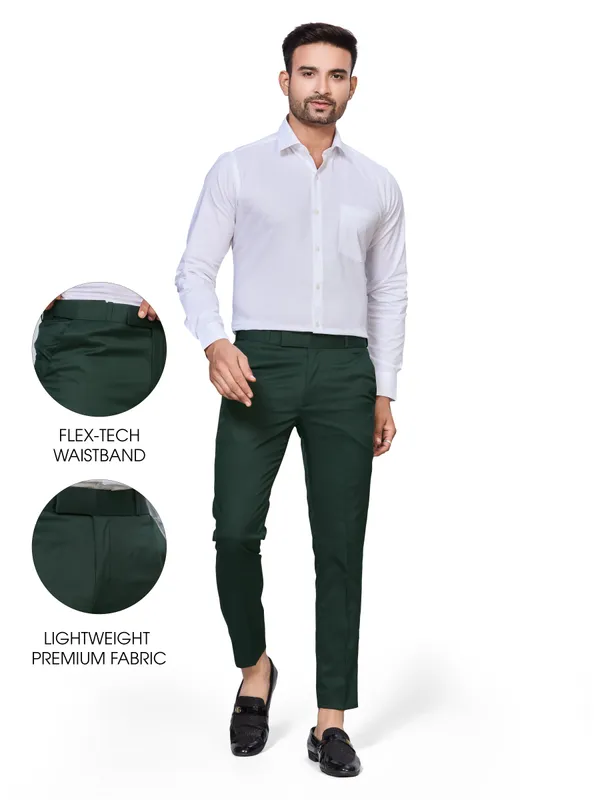 Green_Cotton_With_Viscose_Flexi_Waist_Formal_Pant_For_Men