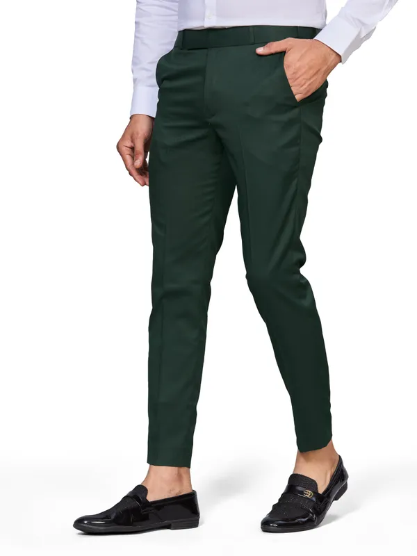 Green_Cotton_With_Viscose_Flexi_Waist_Formal_Pant_For_Men