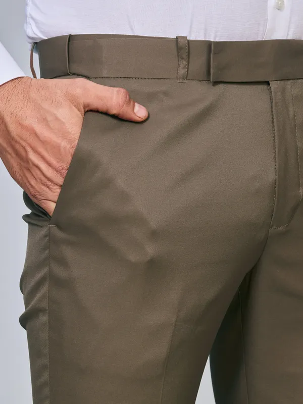 Brown_Cotton_With_Viscose_Flexi_Waist_Formal_Pant_Men
