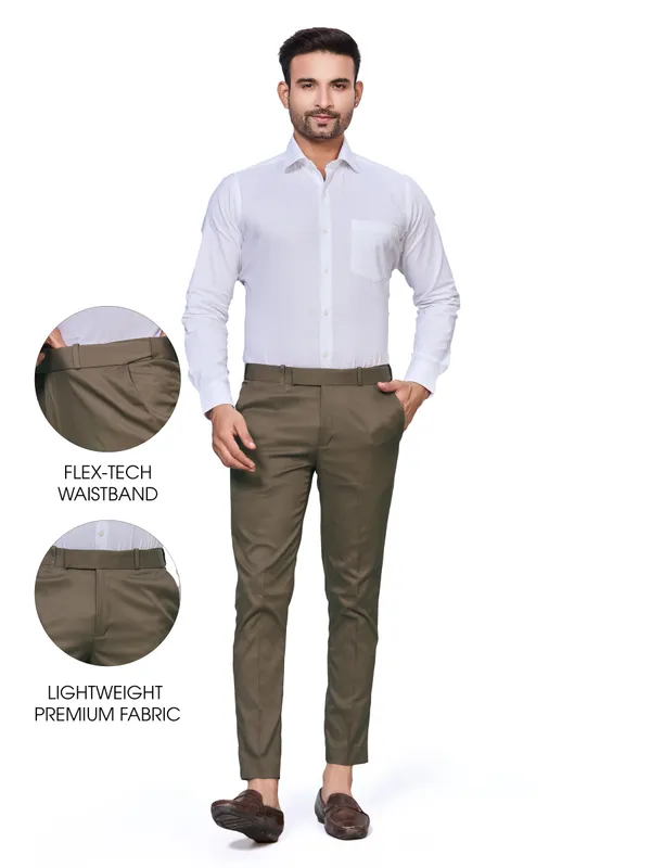 Brown_And_Light_Grey_Cotton_With_Viscose_Flexi_Waist_Formal_Pant_Men_(Pack_Of_2)