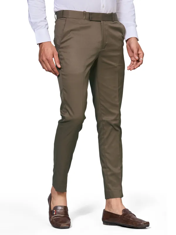 Brown_And_Light_Grey_Cotton_With_Viscose_Flexi_Waist_Formal_Pant_Men_(Pack_Of_2)