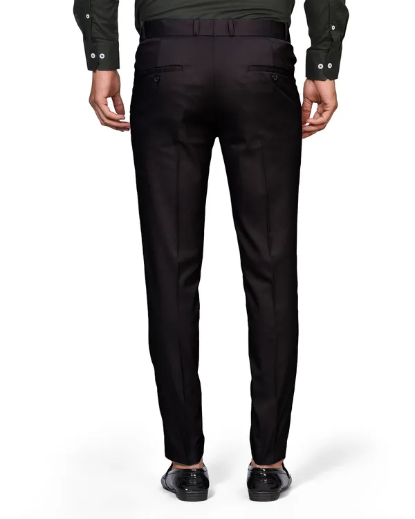 Black_Cotton_With_Viscose_Flexi_Waist_Formal_Pant_For_Men