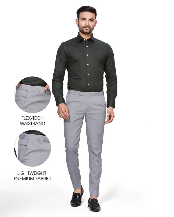 Brown_And_Light_Grey_Cotton_With_Viscose_Flexi_Waist_Formal_Pant_Men_(Pack_Of_2)