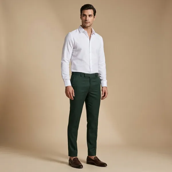 Green_Cotton_With_Viscose_Flexi_Waist_Formal_Pant_For_Men