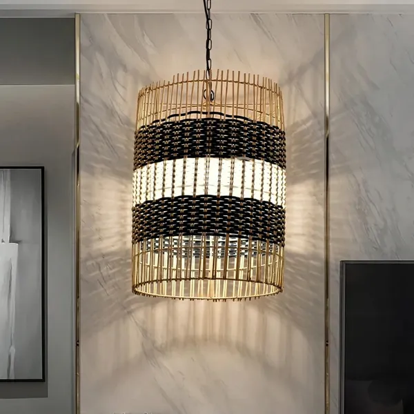 Handwoven_Rattan_Pendant_Light_With_Iron_Frame_Black_And_White_Plastic_Stripe_Wicker_Hanging_Lamp_Hand_Knitted_Cylindrical_Ceiling_Light_For_Balcony_Cafe_Indoor_Outdoor