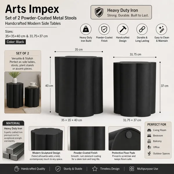 Arts_Impex_Set_Of_Powder_Coated_Metal_Stools_Handcrafted_Modern_Side_Tables_Black
