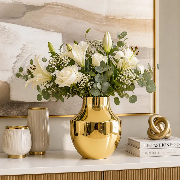 Gold_Metal_Flower_Vase_Round_Decorative_Tabletop_Vase_For_Home_Decor_Living_Room_Kitchen_Office_Wedding_Medium_Height