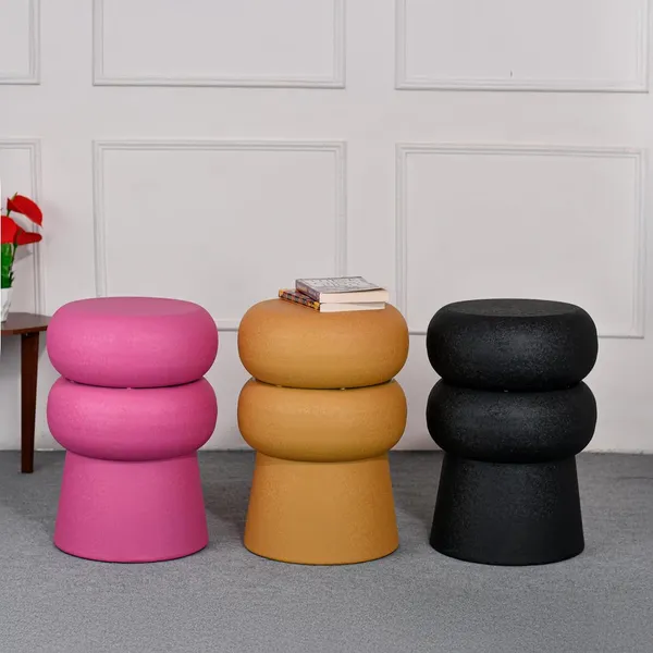 Arts_Impex_Metal_Stool_Set_Of_3_Yellow_Multicolor_Powder_Coated_Side_Tables_Decorative_Accent_Furniture_For_Home_Lounge