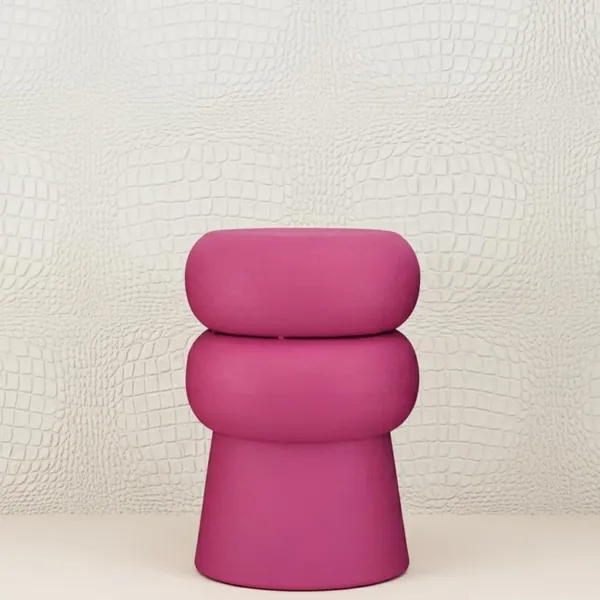 Arts_Impex_Metal_Stool_Ribbed_Double_Bubble_Design_Powder_Coated_Side_Table_For_Living_Room_Bedroom